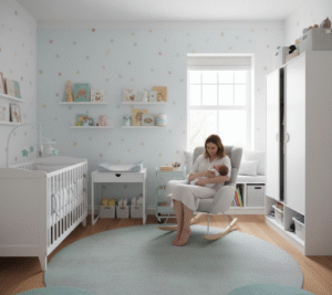 organizar quarto de bebe