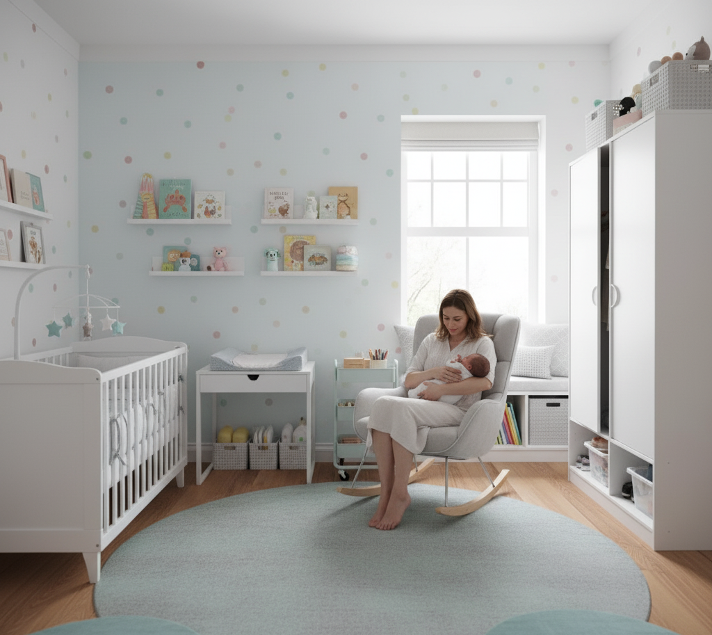 organizar quarto de bebe